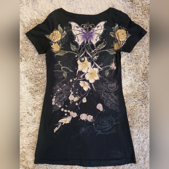 Brad Butter Embellished Long Shirt - Picture 4 of 4